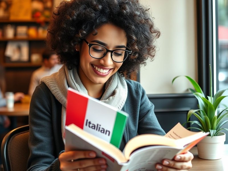 Person, die ein Buch liest, Symbol für "Essere interessato a"