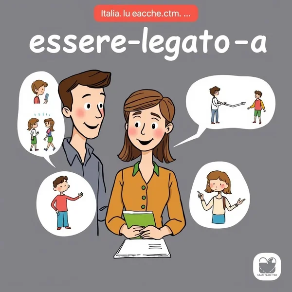 Essere legato a: significato e uso