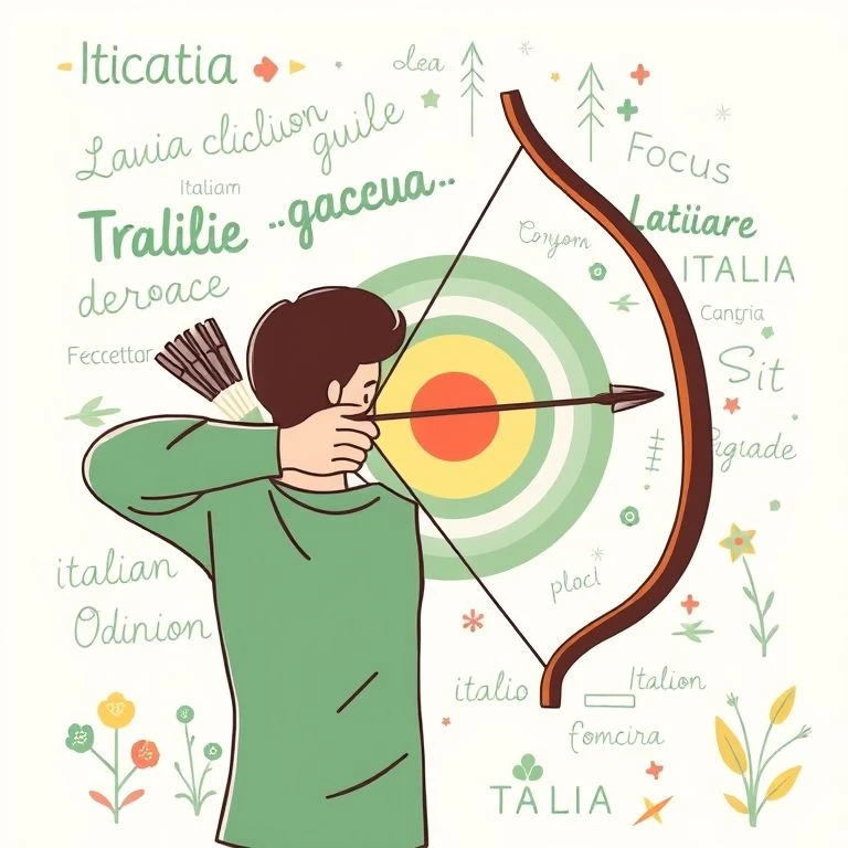 Mirare a Bedeutung Gebrauch und nützliche Sätze im Italienisch lernen