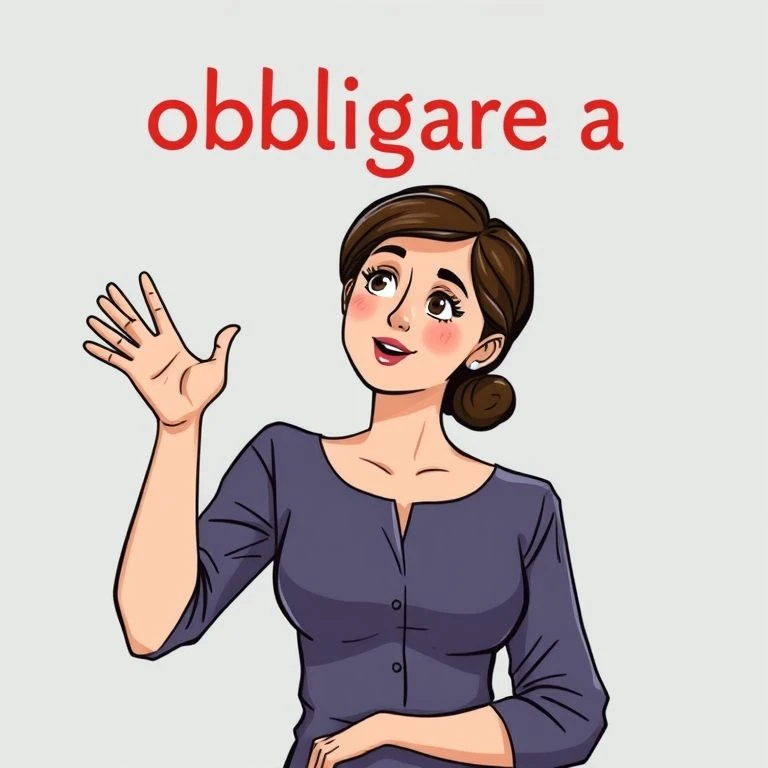 Obbligare a: Significado, Uso y Frases Útiles en Italiano