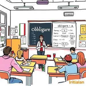 Obbligare a - naucz się wyrażać przymus i zobowiązania w włoskim