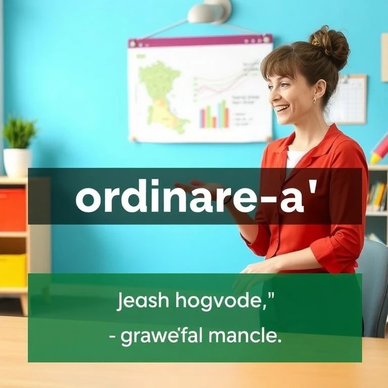 Ordinare a Bedeutung Gebrauch und praktische Sätze auf Italienisch