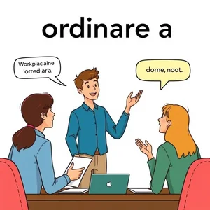 「Ordinate a」の使い方と効果的な表現を解説 ja