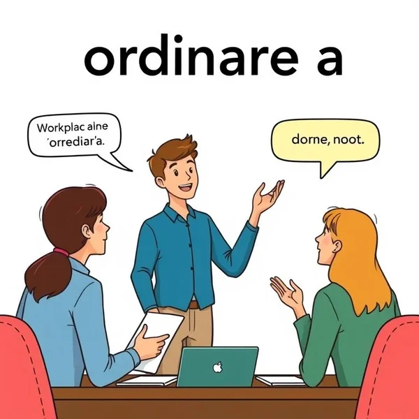 Ordinare a: イタリア語における意味と使い方を理解する
