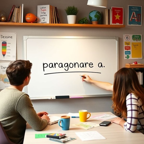Paragonare a: come usarlo correttamente in italiano