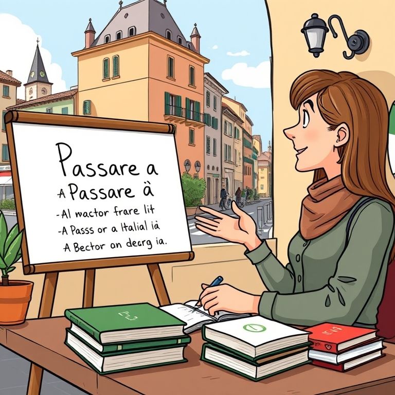 Passare aの使い方と実例解説 - イタリア語移行表現の理解