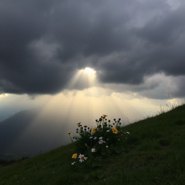 Cercare il raggio di sole in un cielo nuvoloso