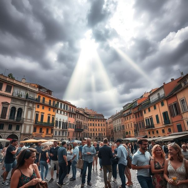 Cercare il raggio di sole in un cielo nuvoloso