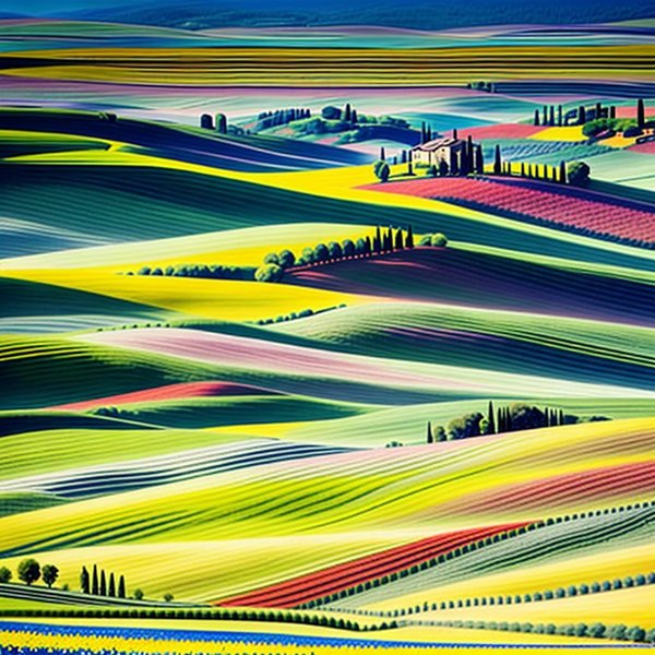 Fiorire come un campo a maggio: La bellezza della natura in un'espressione