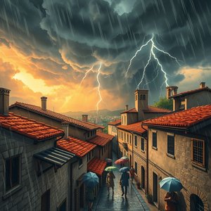 Il temporale arriva sempre all’improvviso Sens, usage authentique et exemples