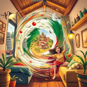 Что означает Passare come un uragano и как использовать это выражение