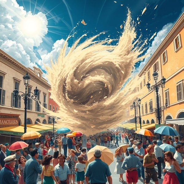 Passare come un uragano: ¡Descubre el significado!