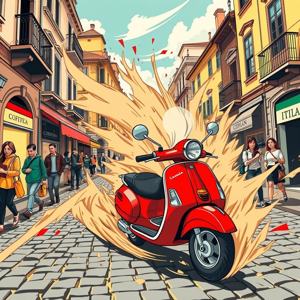 Que signifie Passare come un uragano et comment utiliser cette expression italienne