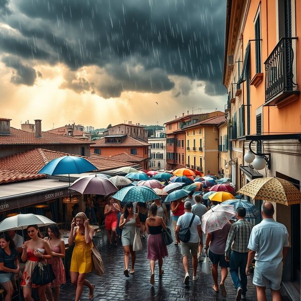 Cosa significa Il temporale arriva sempre all'improvviso