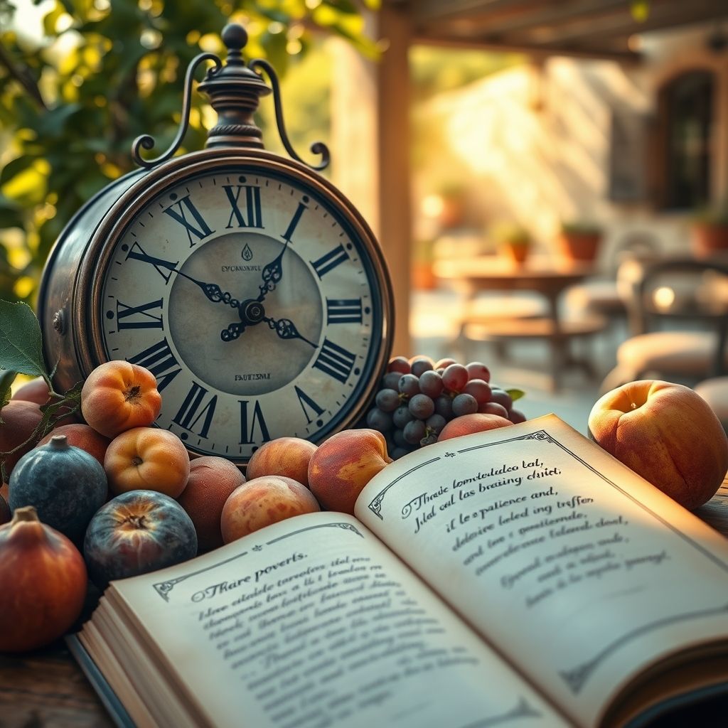 Il tempo matura ogni cosa Découvrez sa signification, usage, et expressions similaires