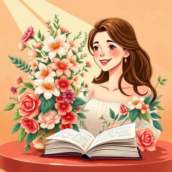 What does Essere in fiore mean in Italian?