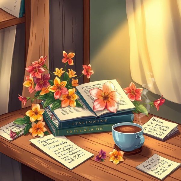 Cosa significa Essere in fiore in italiano?