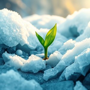 Germogliare nonostante il gelo — преодоление трудностей на итальянском с примерами