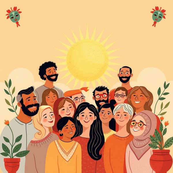 Il sole splende per tutti: 希望の表現
