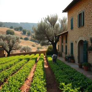 Vivere a contatto con la terra Racines et vie authentique en italien