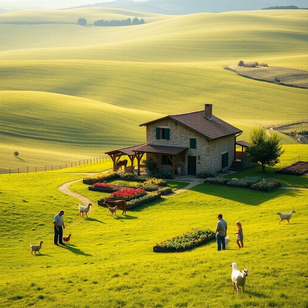 Vivere a contatto con la terra: thiên nhiên và sự chân thực