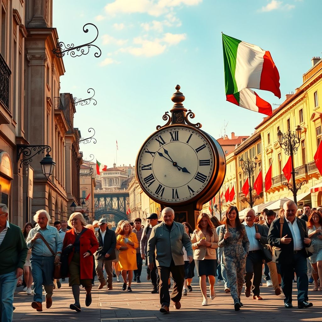 Il tempo non aspetta nessuno Что это значит и Как использовать в Италии для продвинутых разговоров