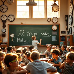 Il tempo vola 意味を知りネイティブのように使いこなそう｜イタリア語表現ガイド