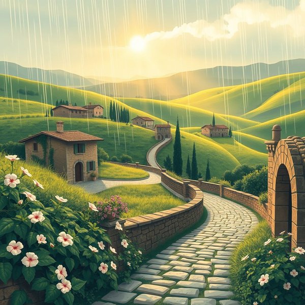La pioggia lava, il sole guarisce: un proverbio italiano da imparare