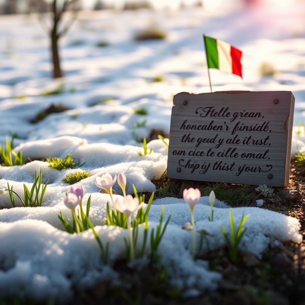Nel cuore dell’inverno nasce la primavera – Zrozumieć nadzieję w języku włoskim