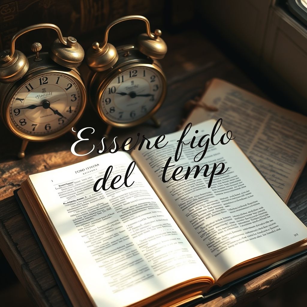 Wat betekent Essere figlio del tempo en hoe gebruik je het als een native speaker