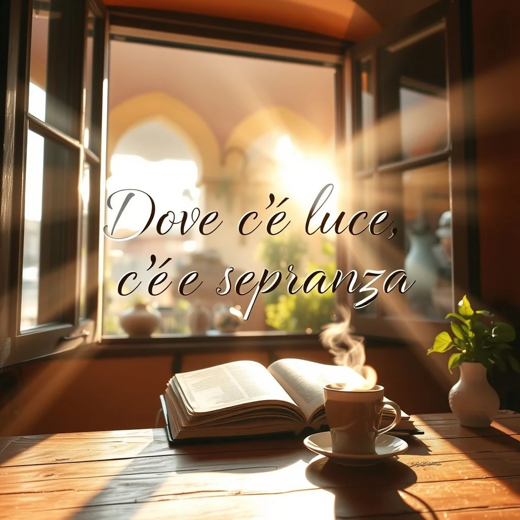 Dove c’è luce, c’è speranza: что означает и как использовать выражение