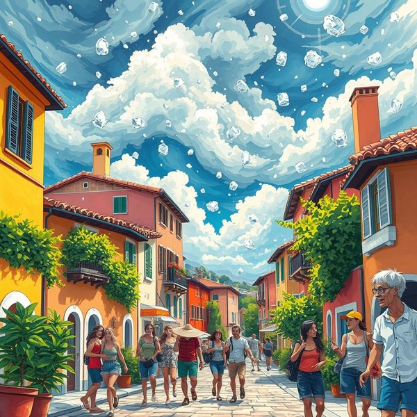 Cosa significa Come grandine d'estate