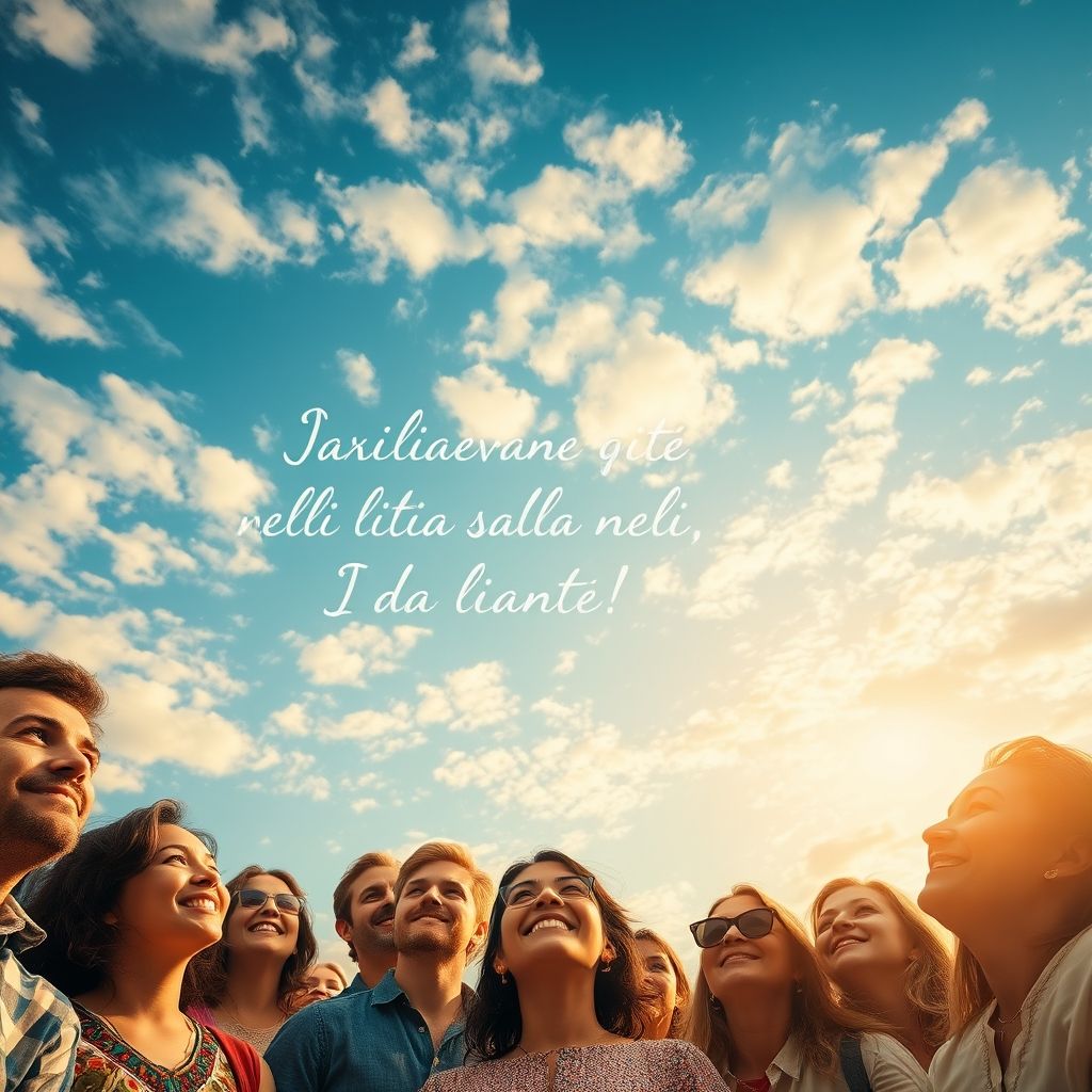 Il cielo sopra di noi è lo stesso per tutti Co oznacza, przykłady i użycie