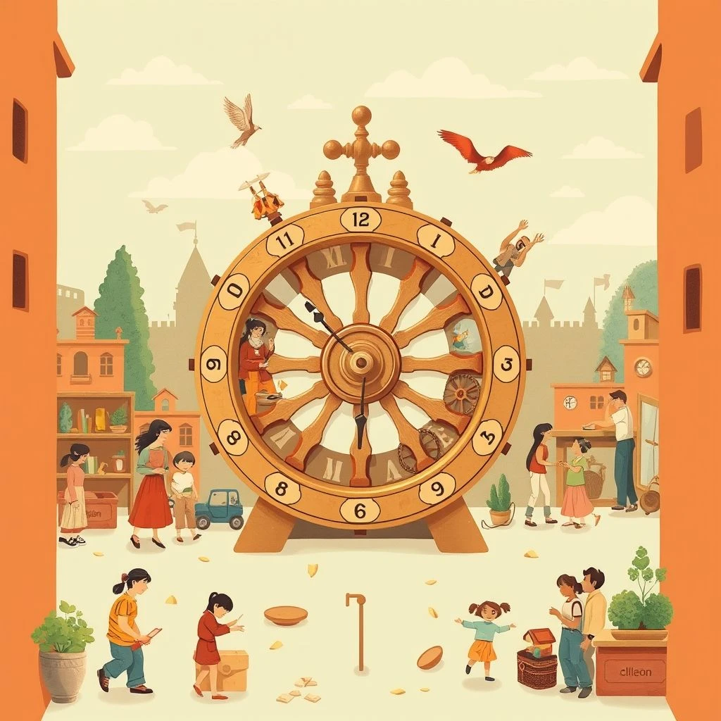 Il tempo è una ruota che gira signification et utilisation au quotidien