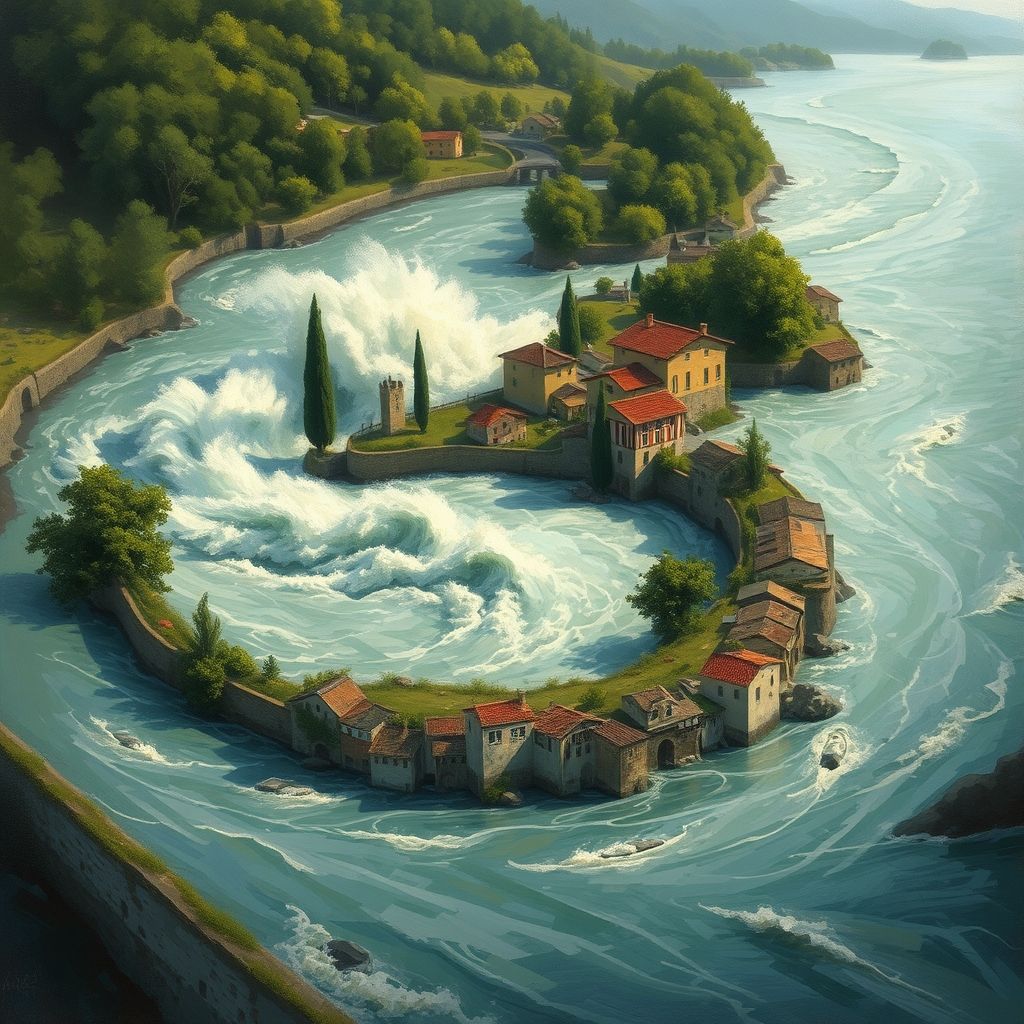 Quando il fiume cresce, porta via tutto Betekenis en Oorsprong van een Italiaans Spreekwoord