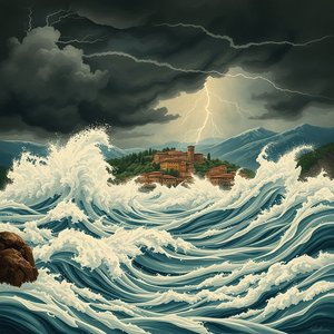 Quando il fiume cresce, porta via tutto Significado y Origen del Proverbio Italiano