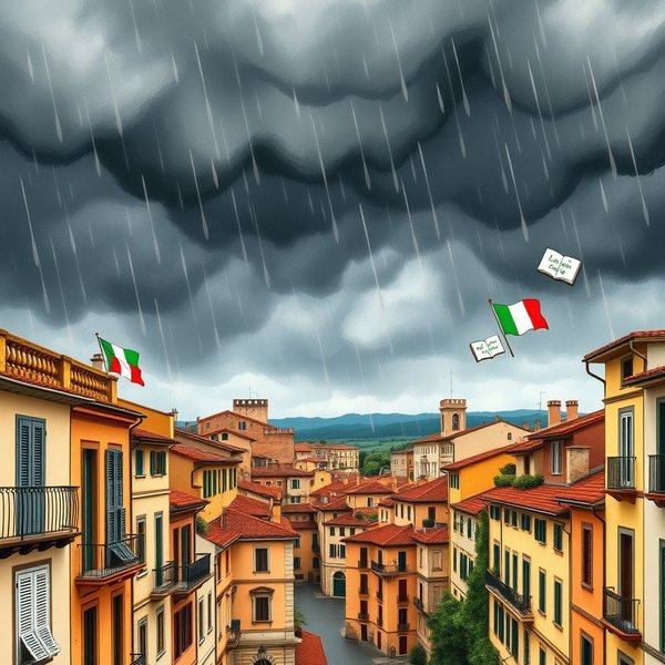 Nubi basse, pioggia sicura: significato e uso
