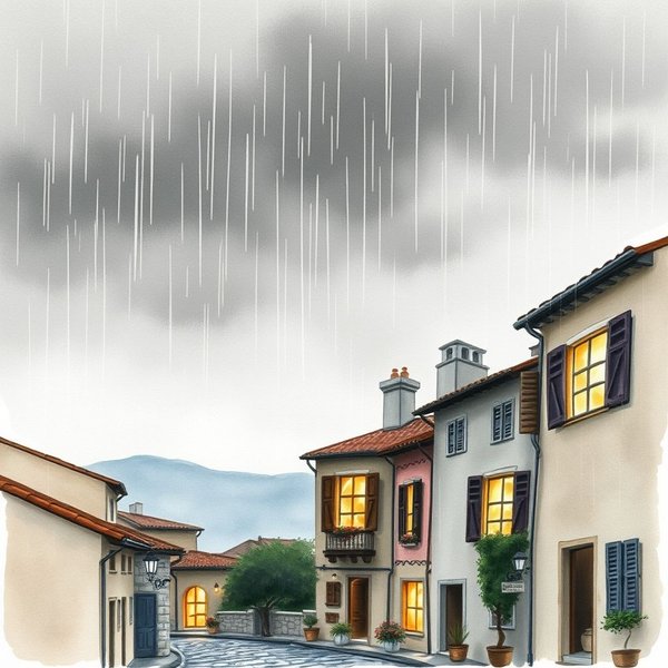 Il cielo che si abbassa e piove dentro: capire il significato di un proverbio italiano