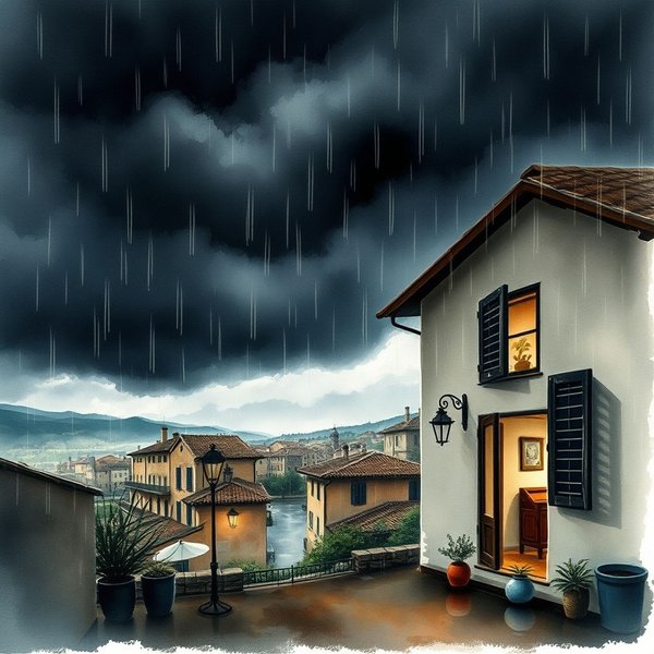 Il cielo che si abbassa e piove dentro: capire il significato di un proverbio italiano