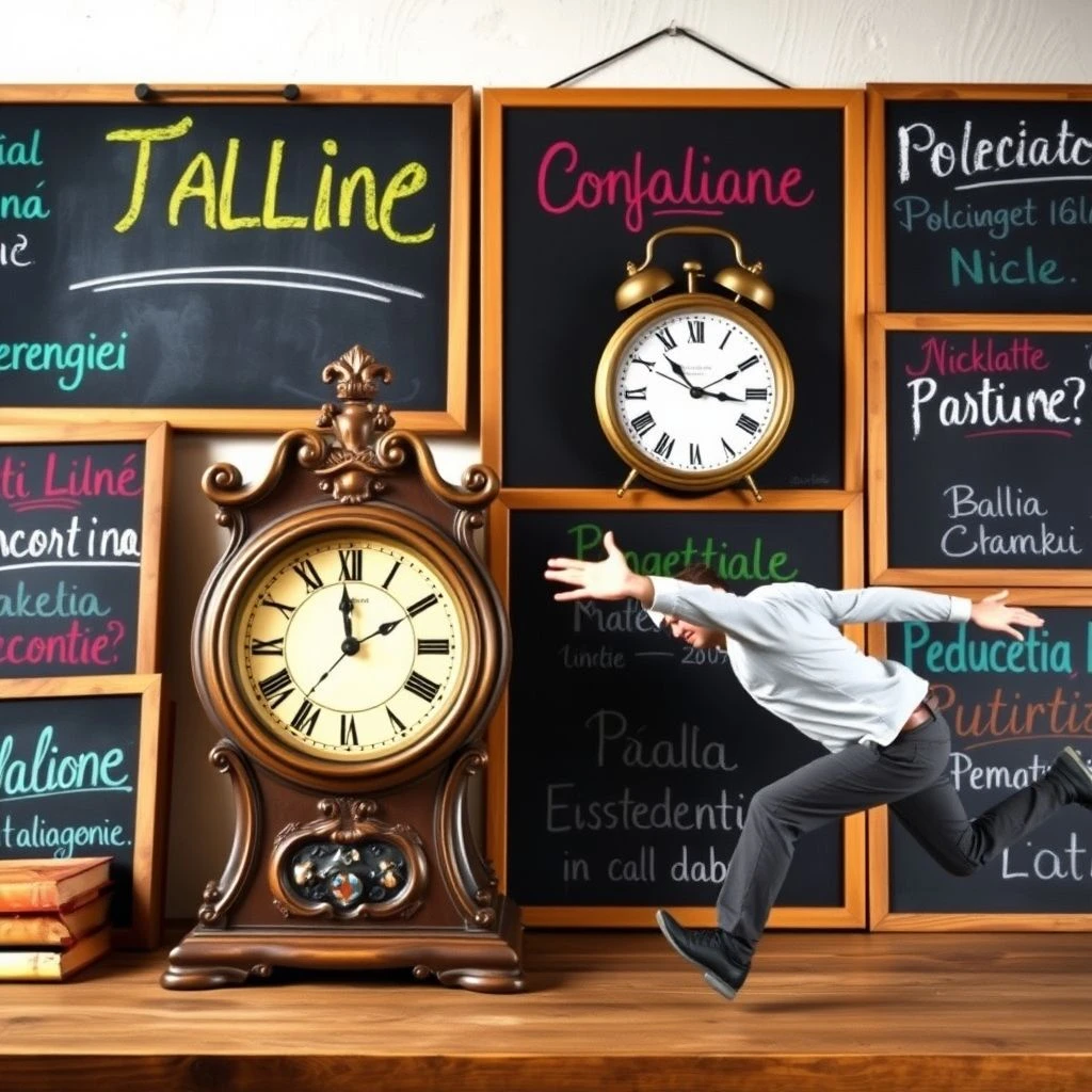 Chi aspetta il tempo perfetto, perde l’occasione Ontdek hoe je kansen niet mist
