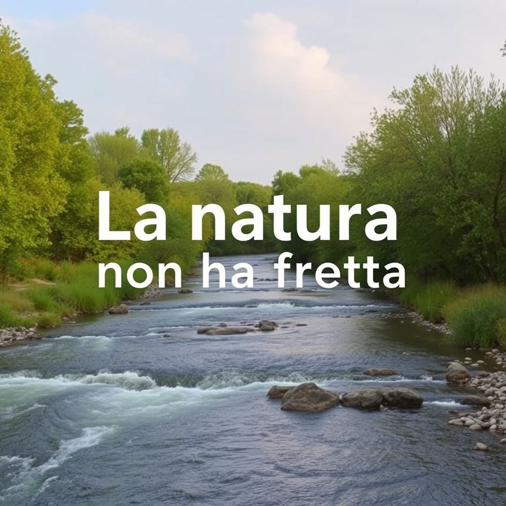 La natura non ha fretta Ontdek de betekenis en gebruik van dit Italiaanse spreekwoord