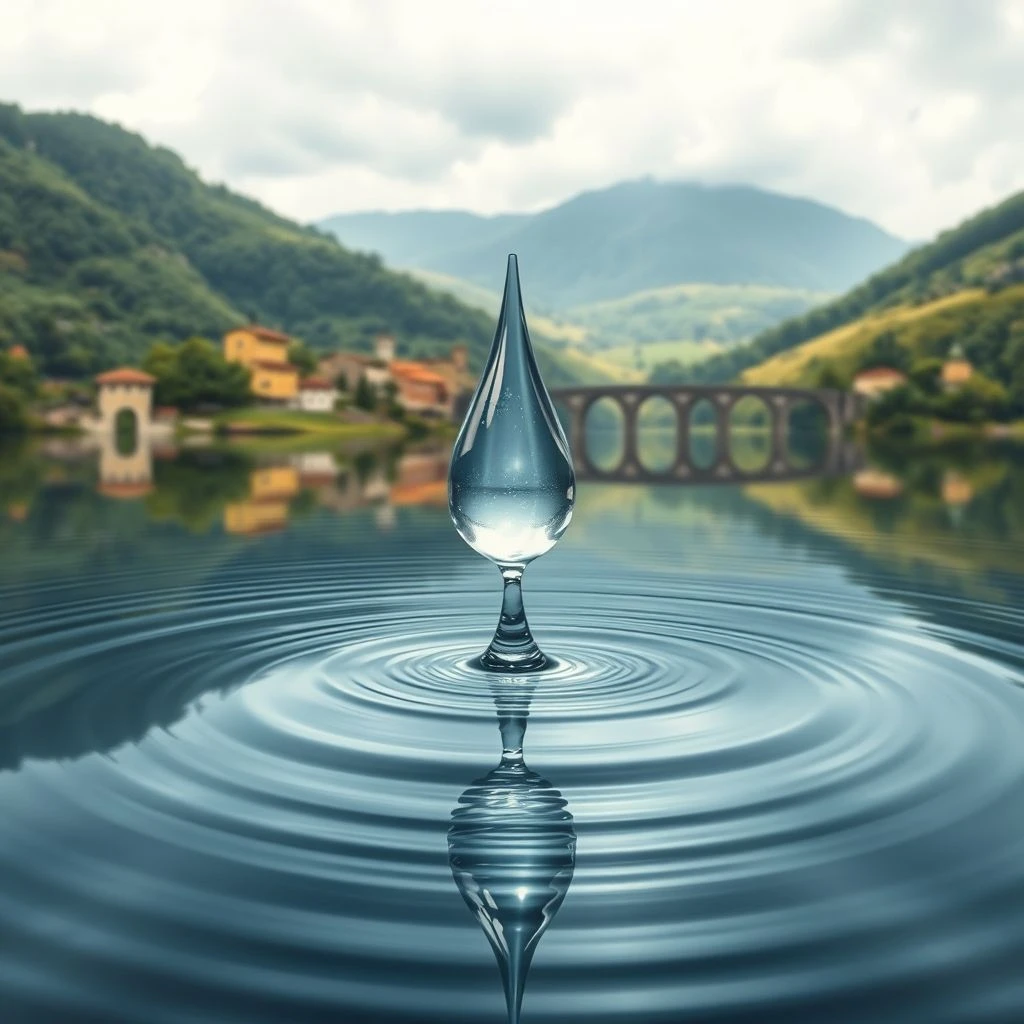 Ogni goccia d'acqua ha una storia Significado origem e uso - pt
