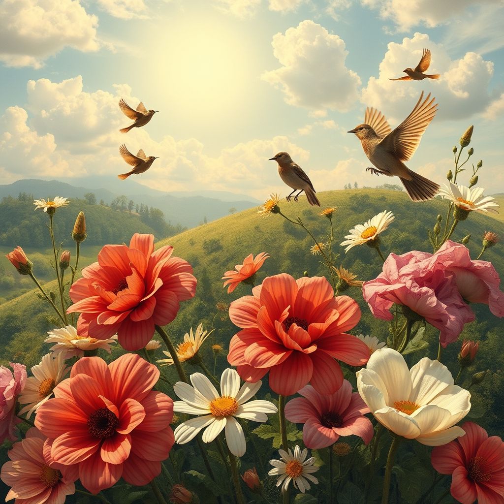 La primavera rompe il silenzio Découvrez cette expression poetique italienne