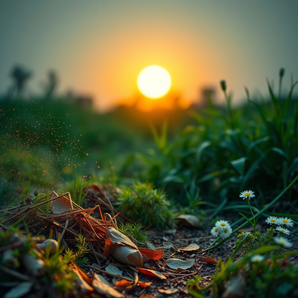 La primavera rompe il silenzio Wiosna Przynosi Nowe Życie i Odrodzenie