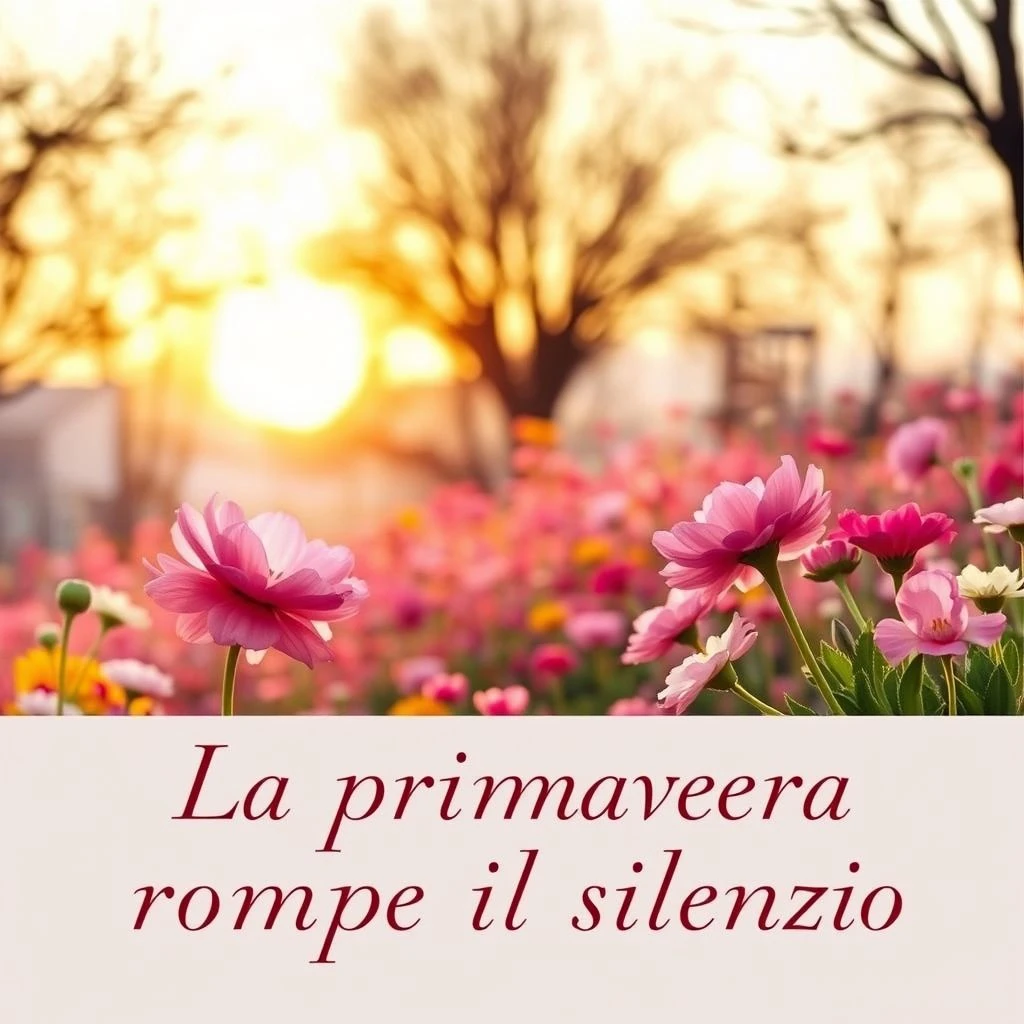 La primavera rompe il silenzio の意味 起源 使い方 を学ぶ 春の静寂を破るイタリア語表現