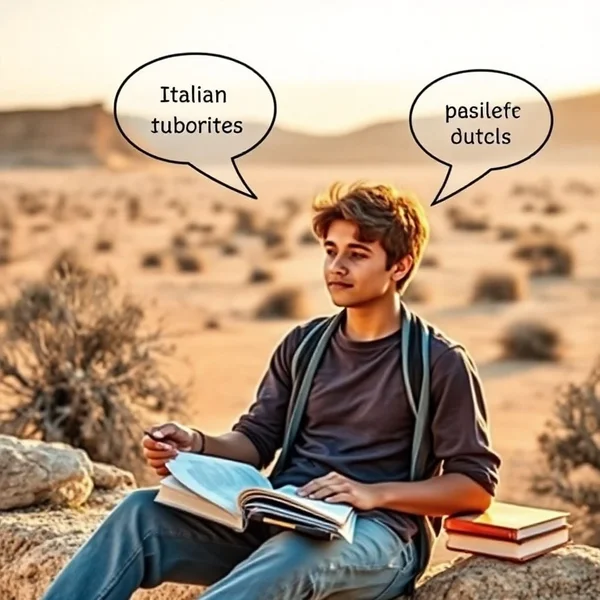 Anche il deserto ha il suo tempo: Italiaans spreekwoord