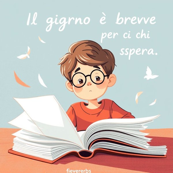 Il giorno è breve per chi spera