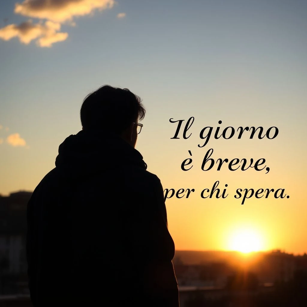 Il giorno è breve per chi spera Ý nghĩa, Nguồn gốc và Cách Sử Dụng