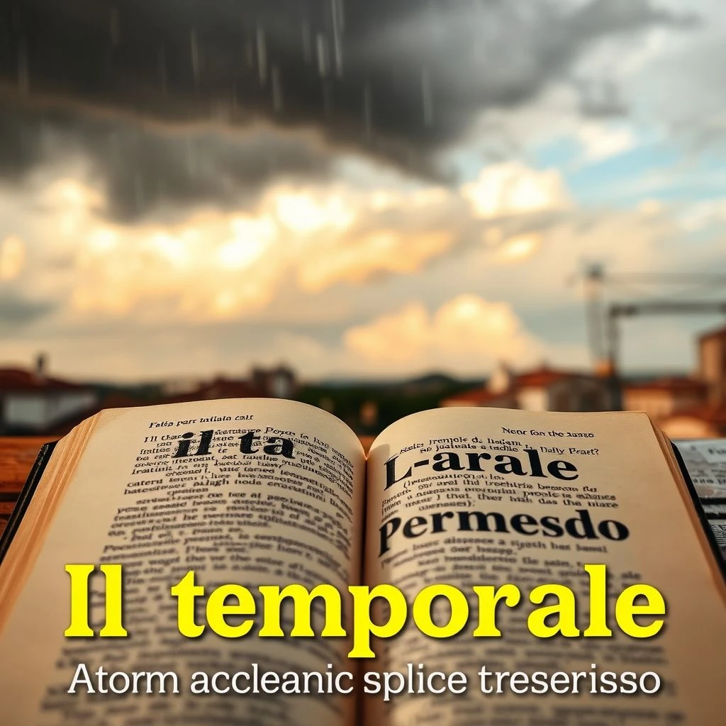 Il temporale non chiede permesso significado origem e como usá-lo
